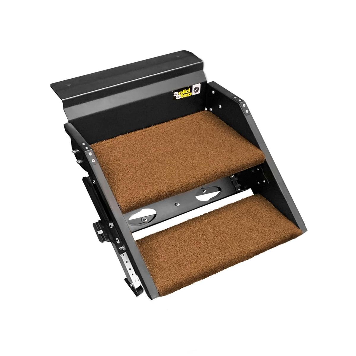 Prest-O-Fit 2-0287 Trailhead Step Rug 20.125 in. W (2 Pc Set) Fits Lippert Solid Step 2 Step - Buckskin Brown