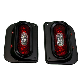 compare product Combat Off Road Tail Gunner LED Tail Lights compatible with Jeep JK/JKU - Flush Mount, SAE/DOT Approved