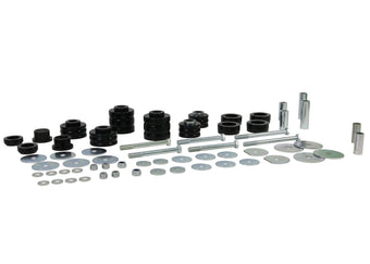 compare product Whiteline W93497 Body Mount Bushing Assembly Compatible with 80-98 F-250, F-150, F-350