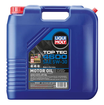 compare product LIQUI MOLY TOP TE 4600 5W30 20L