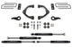 Fabtech K1181M Uniball UCA Lift System w/Shocks 3.5 in. Lift w/Front And Rear Stealth Shocks Incl. PN [FTS21275/FTS755/FTSBK21/FTS6341/FTS6019] Uniball UCA Lift System w/Shocks