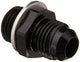 Vibrant Performance 10229 Fitting, Adapter, Straight, 6 AN Male to 14 mm x 1.50 Male, Aluminum, Black Anodized, Each