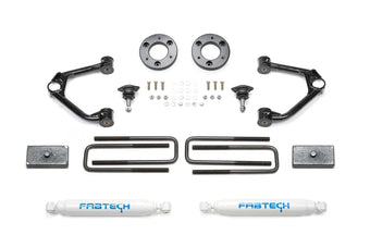 compare product Fabtech K1152 Ball Joint Control Arm Lift System 1.5 in. Lift w/Rear Performance Shocks Ball Joint Control Arm Lift System