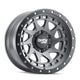 ENIGMA PRO 17x9, Bolt Pattern: 5x5/, Offset: -12, SATIN GRAPHITE W/SIMULATED RING, set of 1