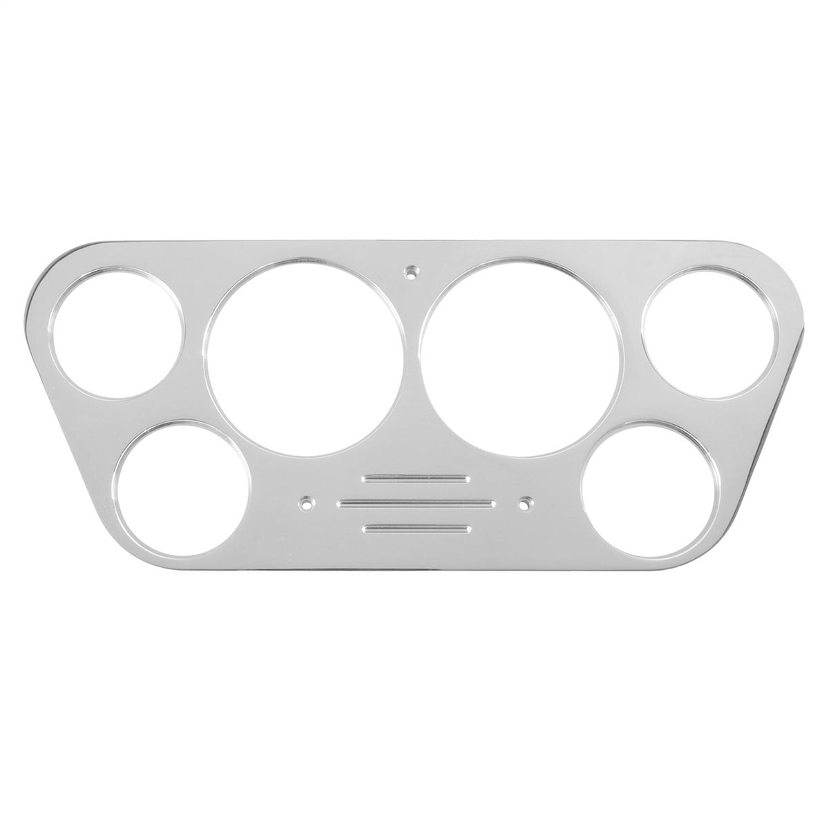 AUTO METER 7048 Dash Panel, Ford Truck 53-55, 2 X 3-1/8", 4 X 2-1/16", Billet