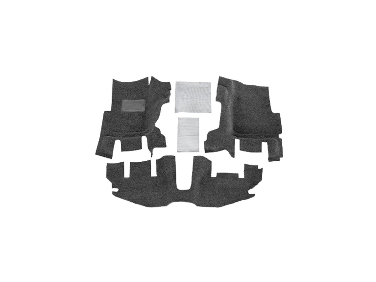 Husky Liners Jeep Liner | Fits 1997-2006 Jeep Wrangler (TJ) & 2004-2006 Jeep Wrangler (LJ), w/Center Console | Guardian Comfort - Front 3 pcs. Grey - HBRTJ97F