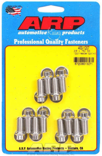 compare product ARP 400-1207 Header Bolt Kit