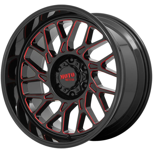 Moto Metal MO805 22X10 5X5.0 G-BLK MILL RTCC -18MM - MO80522050918N