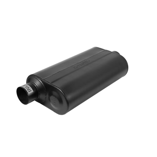Flowmaster 9530560 50 H.D. Muffler - 3.00 Offset In and 3.00 Center Out - Moderate Sound