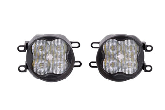 compare product Diode Dynamics SS3 LED Fog Light Kit compatible with Toyota Highlander 2008-2010, White SAE Fog Sport with Backlight