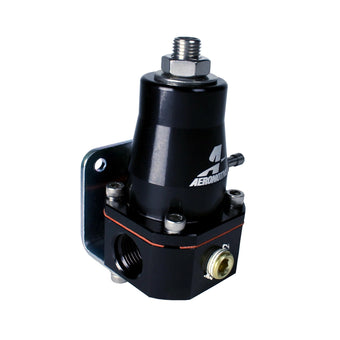 compare product Aeromotive 13136 EFI Fuel Pressure Regulator, Adjustable, 40-75 PSI, 2x -6 Inlet and -6 Return, Black Anodized
