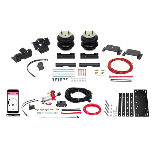 Firestone Airide 2884 All-In-One Wireless Rear Air Spring Kit fits 2014-2026 Ram 2500 without Factory Air Assist | Up to 5,000 lbs Load Capacity | 5-100 PSI | Easy Installation