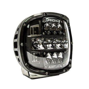 compare product RIGID INDUSTRIES Adapt XP Extreme Powersports LED Light Pod with 3 Optic Lighting Zones and GPS Module, Single
