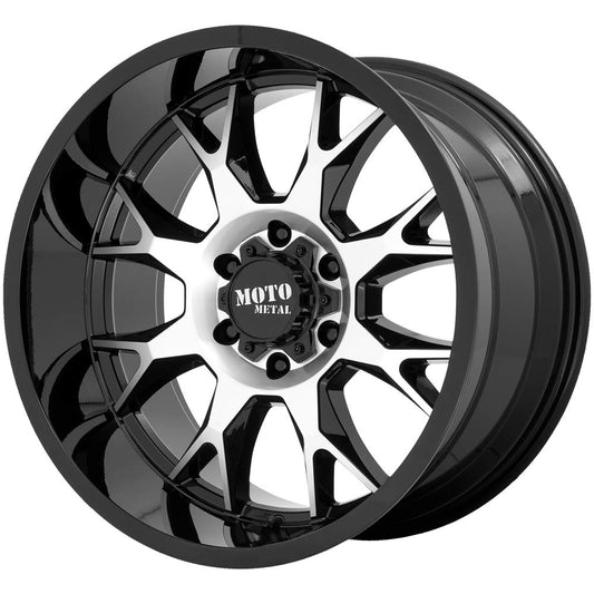 Moto Metal MO806 20X10 5X5.0 G-BLK MACH -18MM - MO80621050518N