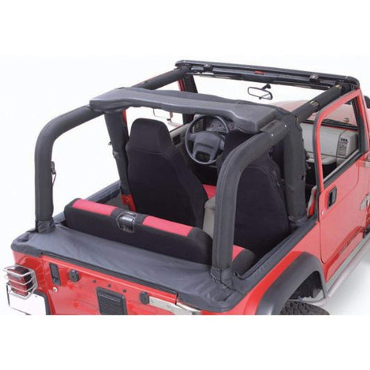 Rugged Ridge 13611.15 Roll Bar Cover Kit, Full; 92-95 Jeep Wrangler YJ
