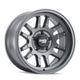 Dirty Life CANYON Satin Graphite Wheel with Alloy Steel (17 x 9. inches /5 x 71 mm, -12 mm Offset)