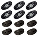 RIGID IND Rock Light Kit 6 Cool White, 400253