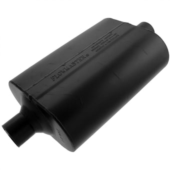 compare product Flowmaster 952460 60 Delta Flow Muffler - 2.25 Center In and 2.25 Center Out - Mild Sound