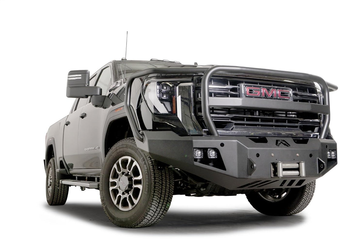 Fab Fours - GM24-A6250-1 - Fab Fours GM24-A6250-1 Premium Winch Front Bumper