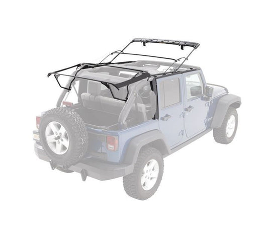 Bestop Bow & Frame Hardware Kit 5500101 for Jeep Wrangler JK 4-Door