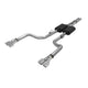 Flowmaster 817739 American Thunder Cat-Back Exhaust 3 Inch Stainless Steel 3.5 Inch Polished 304 Quad Tips Compatible with 2015-2023 Dodge Challenger Hellcat, Demon, SRT392, R/T Scat-Pack 6.2L 6.4L