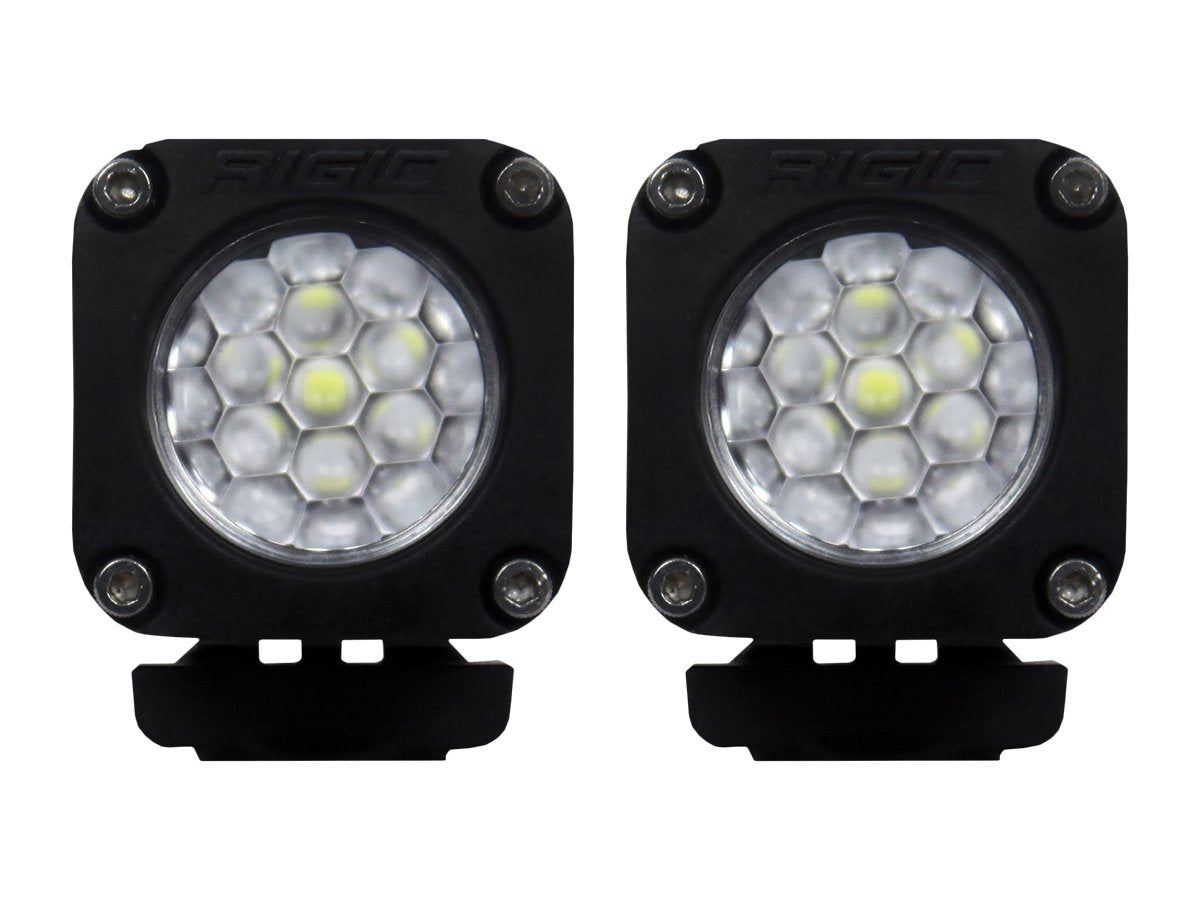 Rigid Industries 20541 Black Back-Up Light Kit (Ignite LED Diffused, Surface Mount)