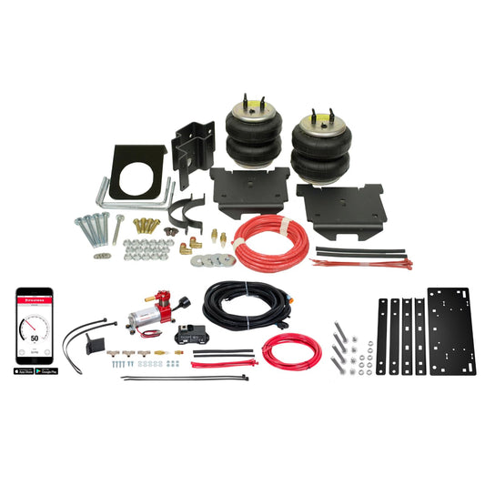 Firestone Airide 2870 All-In-One Wireless Rear Air Spring Kit fits 2001-2010 Silverado & Sierra 2500HD 3500HD | Up to 5,000 lbs Load Capacity | 5-100 PSI | Easy Installation