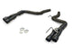 Flowmaster 818159 Outlaw Series Axle-Back Exhaust Kit 3 Inch 409 Stainless Steel with 4 Inch Black Quad Tips with Valves Compatible with 2024 Ford Mustang GT 5.0L Coyote and 2.3L EcoBoost