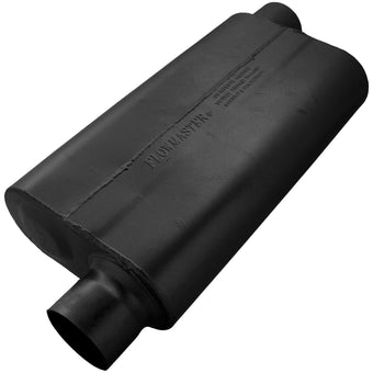 compare product Flowmaster 943053 50 Delta Flow Muffler - 3.00 Offset In and 3.00 Offset Out - Moderate Sound