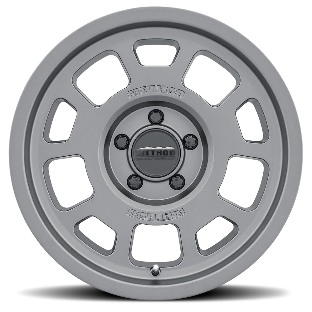 Method Race Wheels 705 Titanium 17x8.5 5x5, 0mm Offset 4.75" Backspace, MR70578550800