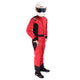 RaceQuip® 91609129 Chevron-5 Driving Suit SFI 3.2A/5 Double Layer Red Small