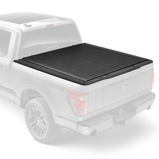 RealTruck TruXedo Lo Pro Soft Roll Up Truck Bed Tonneau Cover | 572601 | Fits 2019-2024 Chevy/GM Silverado/Sierra, Works w/MultiPro/Flex Tailgate 6' 7" Bed (79.4")