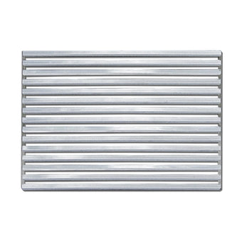 compare product RoadWorks Stainless Steel Grille with 15 Horizontal Grille Bars for International 9300 | 55311