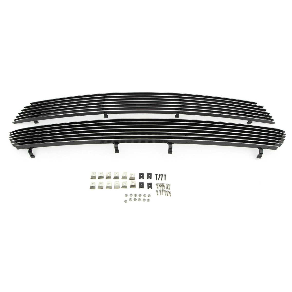 2018-2020 F-150 XLT, Lariat Billet Grille, Polished, 2 Pc, Insert, Does Not Fit Vehicles with Camera - PN #20571
