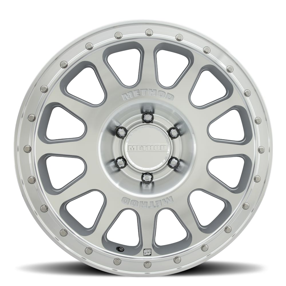 Method Race Wheels MR709 HD Bead Grip, 20x9, +12mm Offset, 6x5.5, 106.25mm Centerbore, Machined - Clear Coat