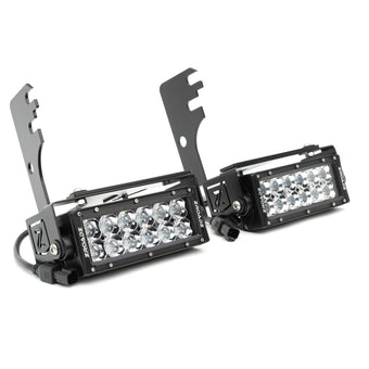 compare product ZROADZ Under Rear Bumper LED Mounting Bracket & Kit - Compatible w/ 2016-2022 Toyota Tacoma - with (2) 6 Inch ZROADZ LED Lights (Included) with Wiring Harness - PN Z389401-KIT