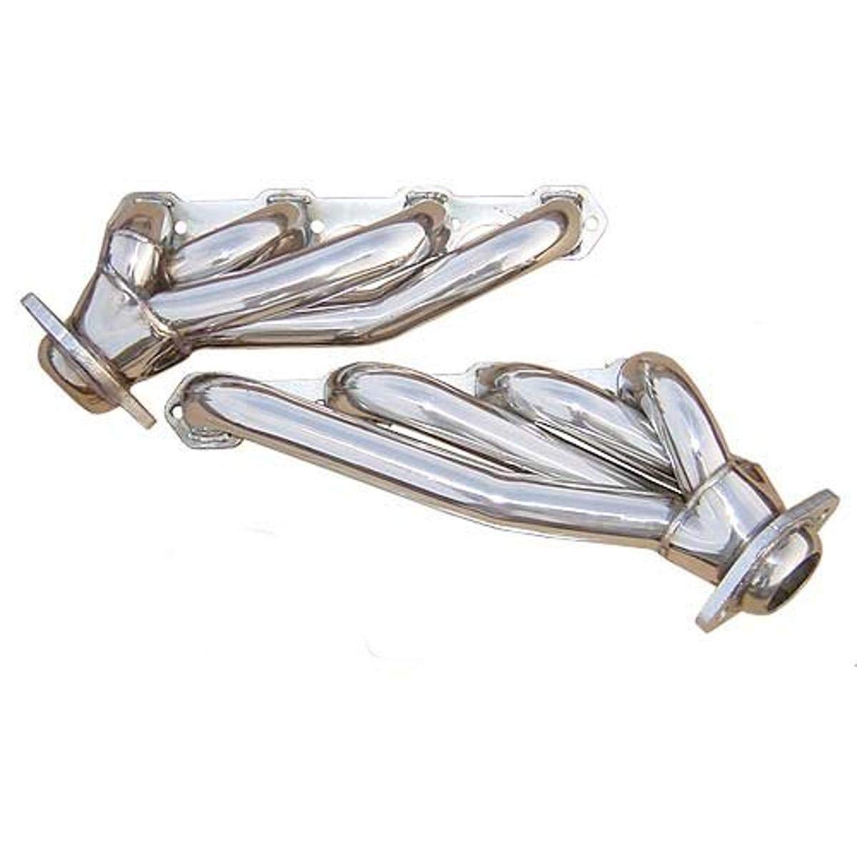 Pypes Performance Exhaust Pypes Performance ExhaustPypes Exhaust HDR50S 1-5/8" Primary Tubes 304 Stainless Steel Short Tube Header for Ford Mustang 5.0L-Pair