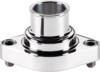 compare product Billet Specialties 90120 Polished Thermostat Housing Straight Up