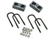 RealTruck SUPERLIFT SUSPENSION 1.5" Block Kit for Ford F-250/F-350 | Rear Lift Blocks, U-Bolts, & Hardware | 9316 | Fits 1999-2010 Ford F-250/F-350 4WD with 3 7/8 AxleTube w/Top Mounted Overload Leaf