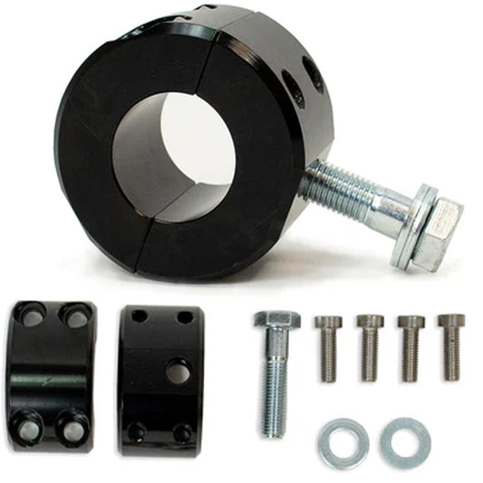Grimm OffRoad Tie Rod Clamp Kit for Jeep Steering Stabilizers | 1-3/8 Inch | CNC Machined Steel | Oversized Torx Hardware