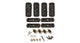 Rhino-Rack Pad & Clamp Kit - DK289, Set of 4