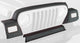 Bushwacker Trail Armor Hood Guard | 4-Piece Set, Black, Textured Finish | 14005 | Fits 1997-2006 Jeep Wrangler TJ
