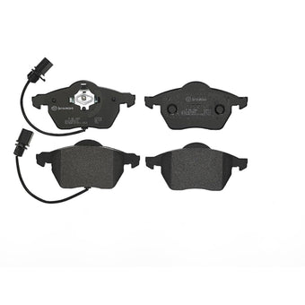 compare product Brembo P85085 Low-Met Front Disc Brake Pad Set AUDI/AUDI (FAW)/HONGQI/SEAT/SKODA/VW/VW (SVW) OE# 4B0698151J