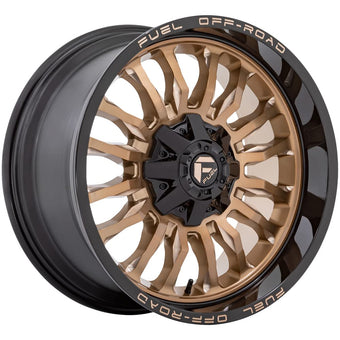 compare product D797 ARC 22x10, Bolt Pattern: 8x170/, Offset: -18, PLATINUM BRONZE WITH BLACK LIP, set of 1