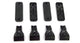 Rhino Rack Pad & Clamp Kit Compatible with 2012-2016 Subaru Impreza Sedan & Hatch, 2015-2021 Subaru WRX 4 Door Sedan (Includes STI) (DK258)