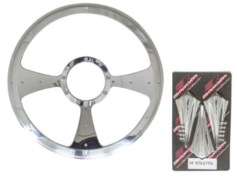 compare product BILLET SPEC Steering Wheel Profile Stiletto, 14