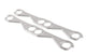 Flowtech 99150FLT Header Gaskets - Aluminum-Layered - Round Ports