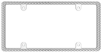 compare product Cruiser Accessories Pixel License Plate Frame, Chrome