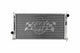 CSF Radiator, 25.563 in W x 1.438 in D, Single Pass, Passenger Side Inlet, Driver Side Outlet, Aluminum, Polished
