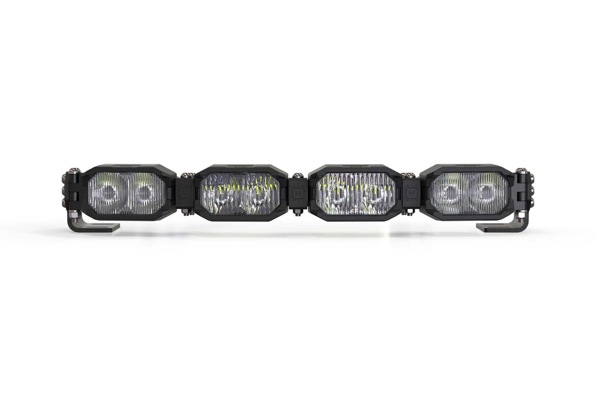 Morimoto Single-Row BangerBar Light Bar: (4 Pod / 16") (NCS Power - White)
